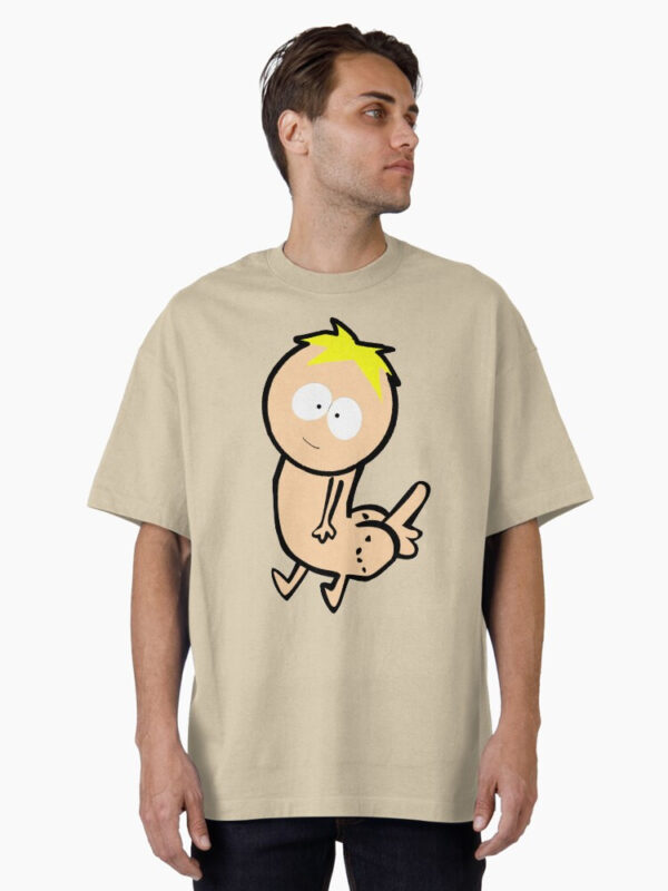 Butters Dickbutt Oversized T-Shirt - Image 13