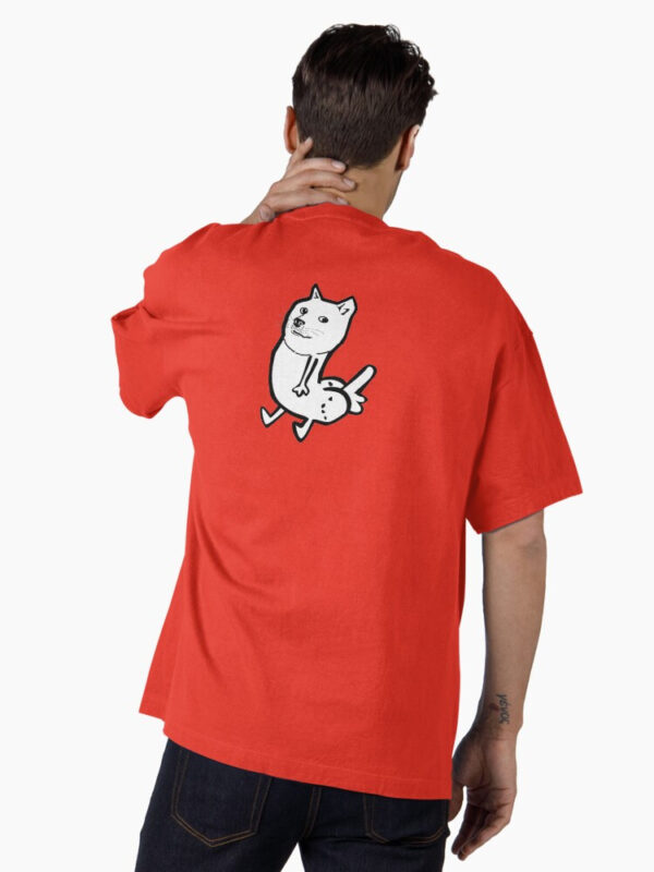 Doge Dickbutt Oversized T-Shirt - Image 18