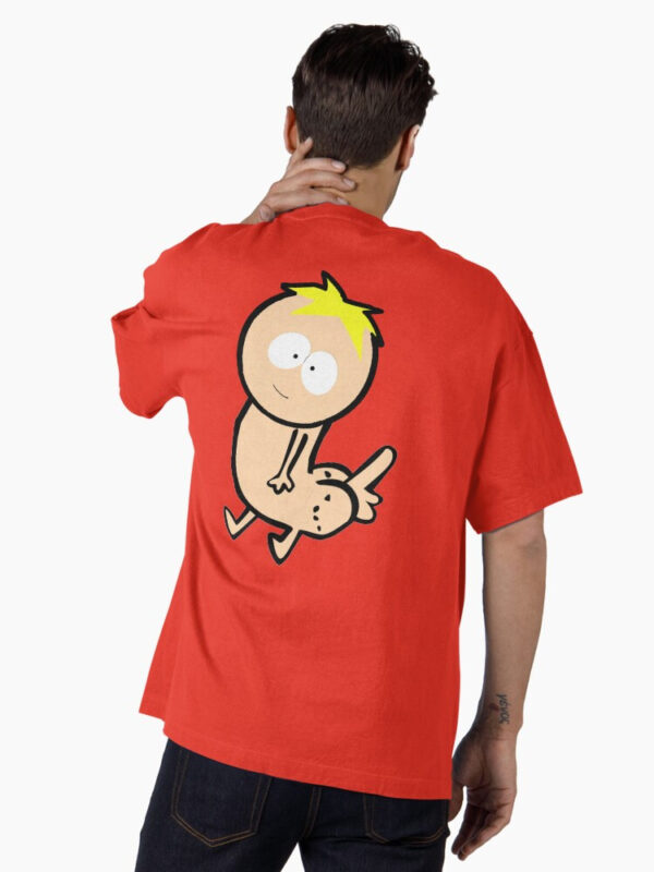Butters Dickbutt Oversized T-Shirt - Image 18
