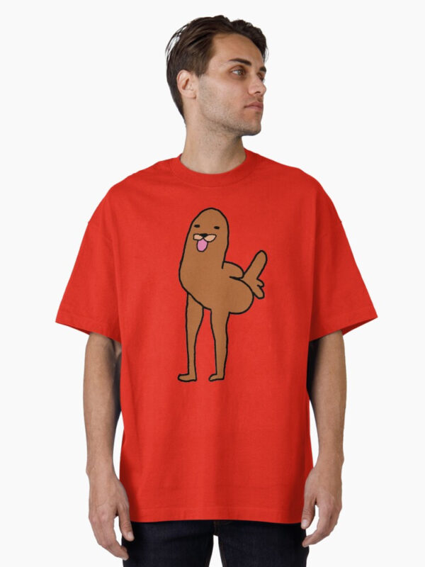 Gondola Dickbutt Oversized T-Shirt - Image 16