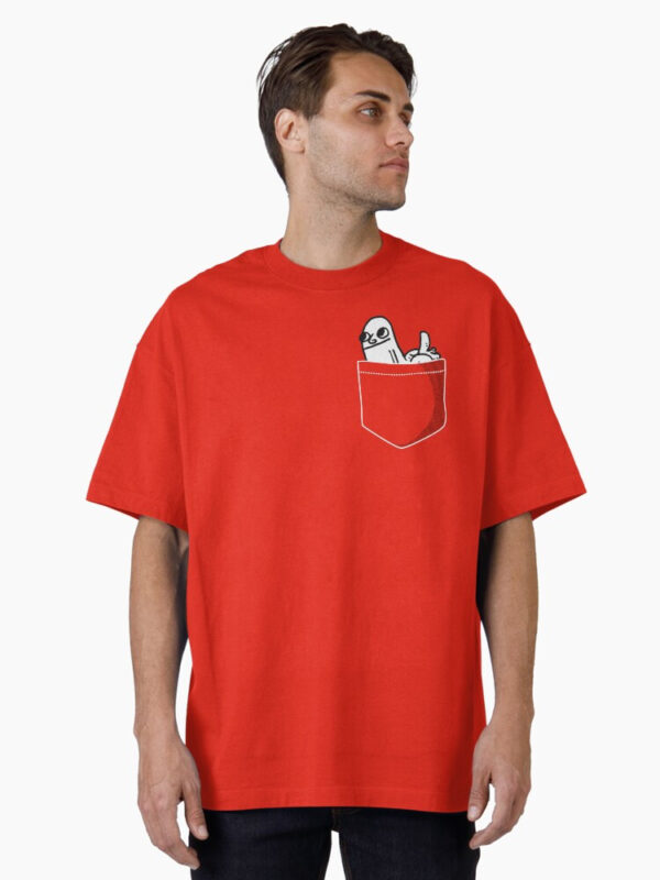 Pocket DickButt Oversized T-Shirt - Image 18