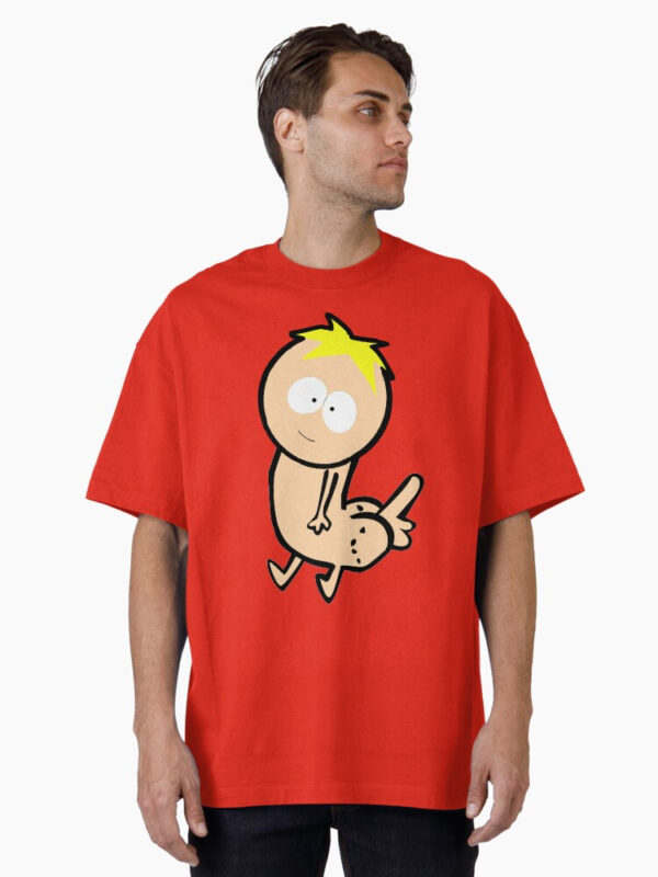 Butters Dickbutt Oversized T-Shirt - Image 16