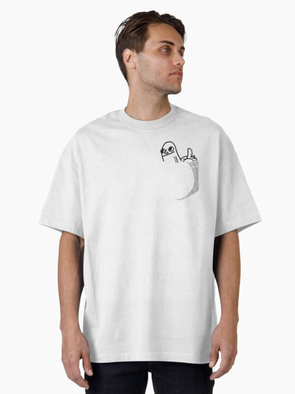 Pocket DickButt Oversized T-Shirt - Image 4