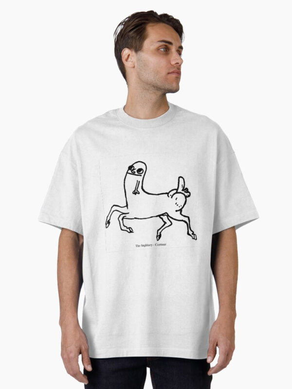 Dickbutt Centaur Oversized T-Shirt - Image 4