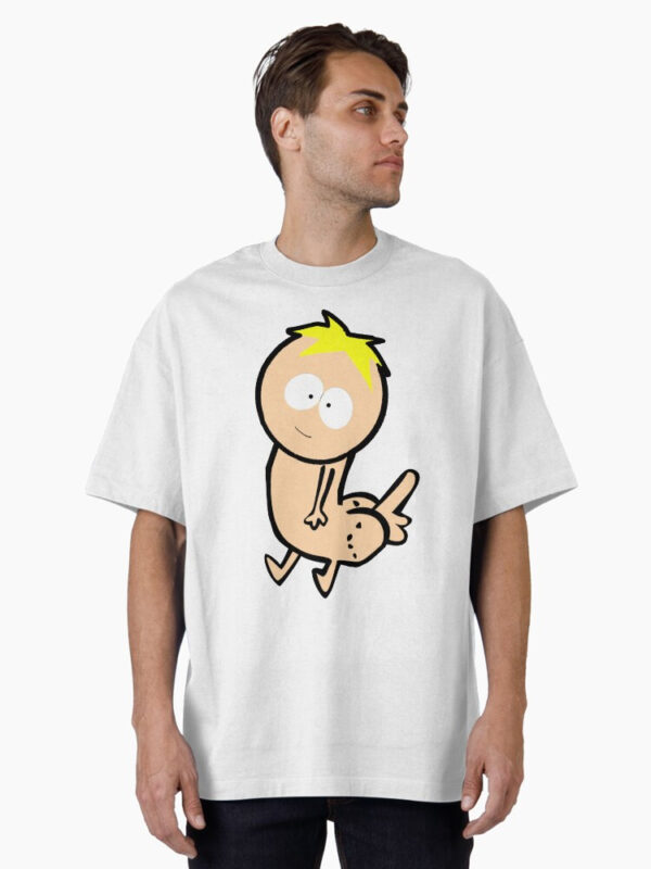 Butters Dickbutt Oversized T-Shirt - Image 4