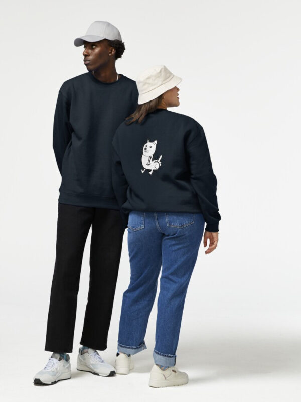 Doge Dickbutt Pullover Sweatshirt - Image 24