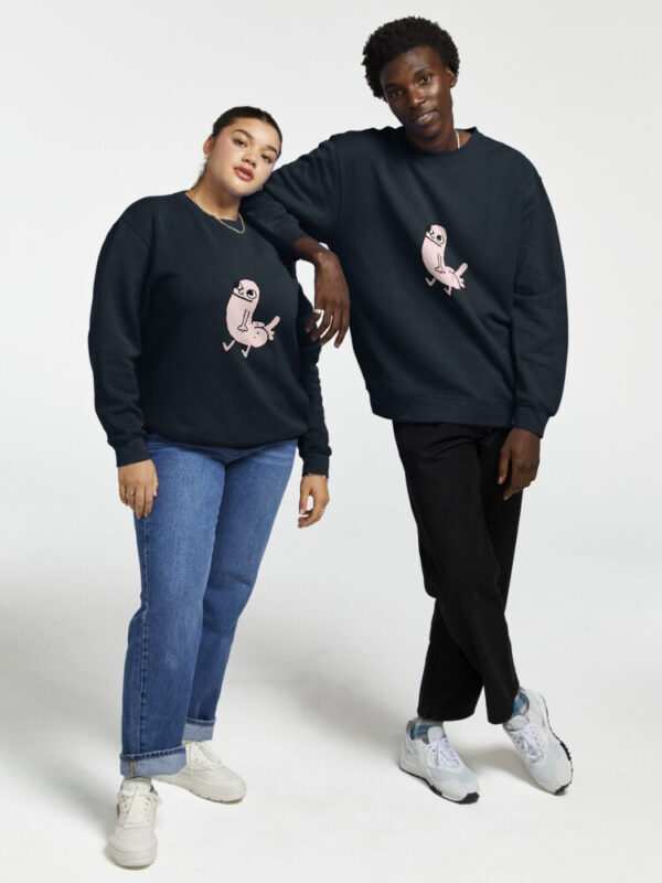 Pink DickButt Meme Pullover Sweatshirt - Image 22