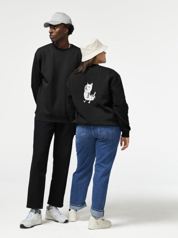 Doge Dickbutt Pullover Sweatshirt - Image 6