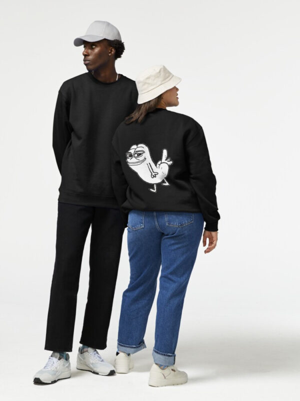Pepe Dickbutt Pullover Sweatshirt - Image 6