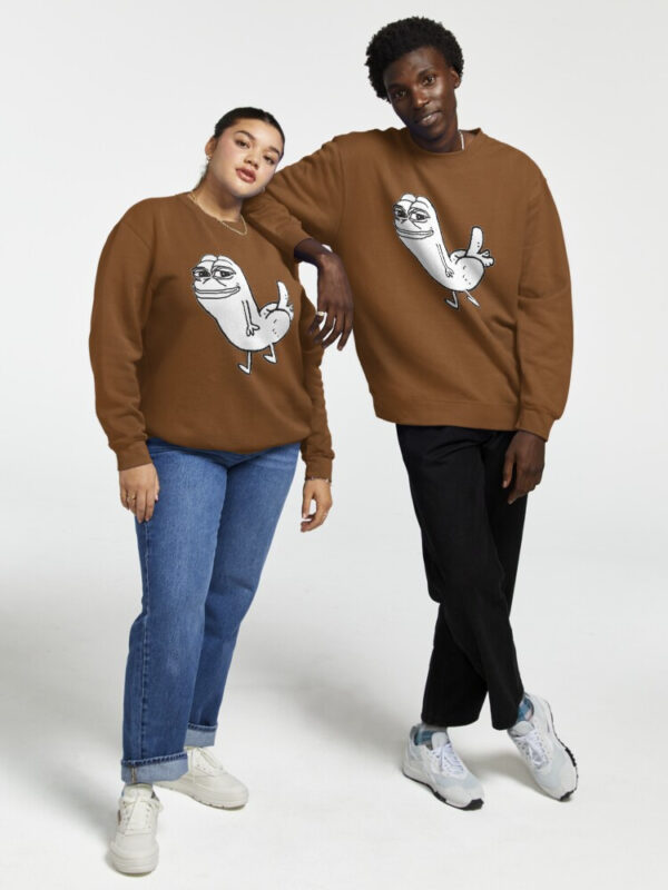 Pepe Dickbutt Pullover Sweatshirt - Image 13