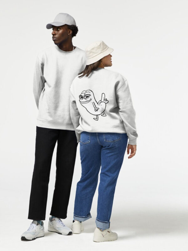 Pepe Dickbutt Pullover Sweatshirt - Image 9