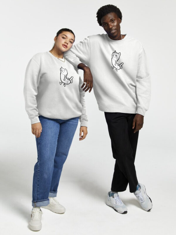 Doge Dickbutt Pullover Sweatshirt - Image 7