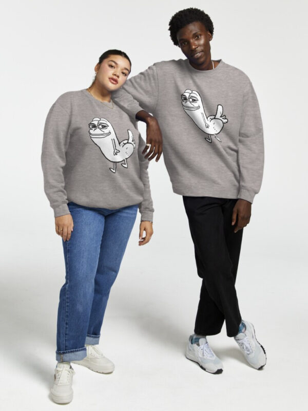 Pepe Dickbutt Pullover Sweatshirt - Image 10