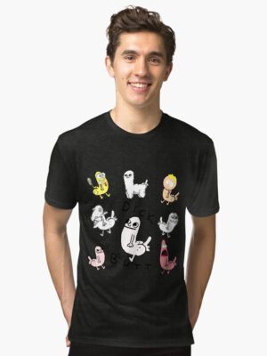 Dickbutt Meme Collection Tri-blend T-Shirt
