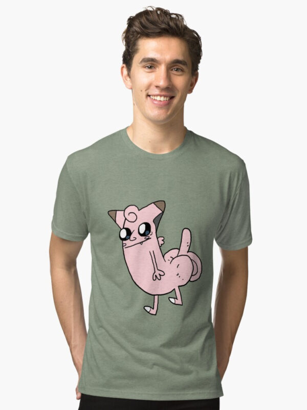 Buttfairy Tri-blend T-Shirt - Image 31