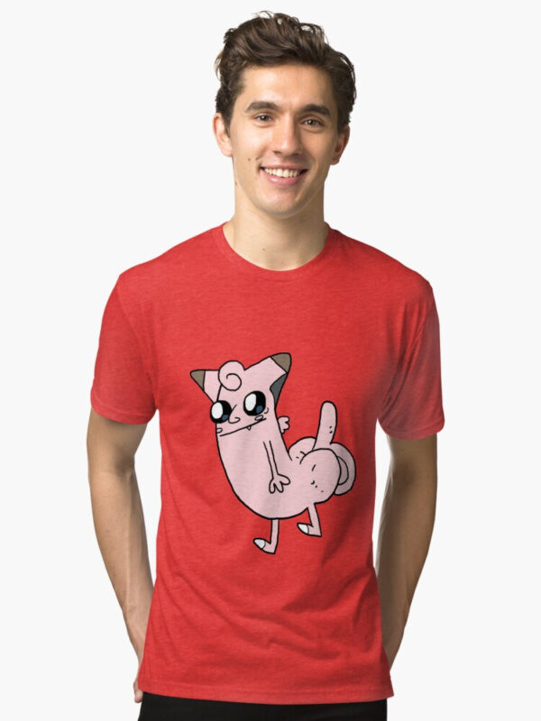 Buttfairy Tri-blend T-Shirt - Image 19