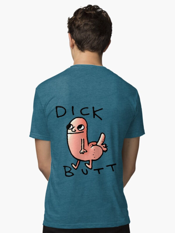 Dick butt Tri-blend T-Shirt - Image 39
