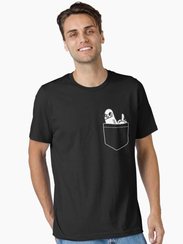 Pocket DickButt Essential T-Shirt - Image 5
