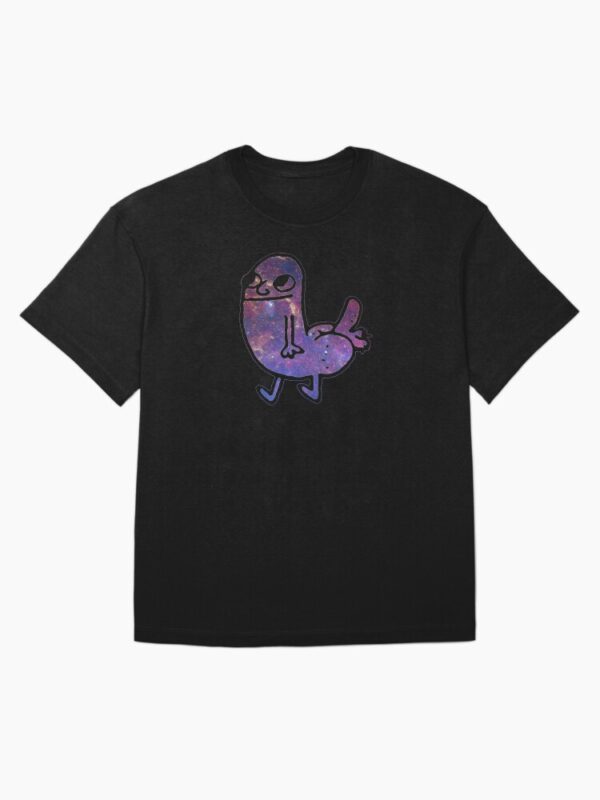Galaxy Dickbutt Oversized T-Shirt - Image 4
