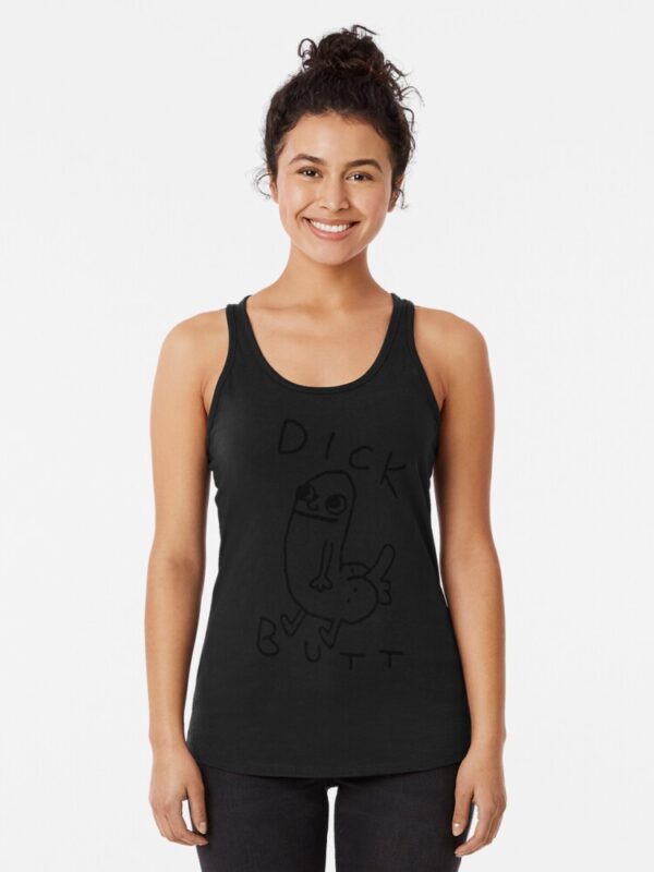 Dickbutt Racerback Tank Top - Image 3
