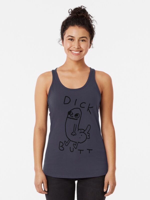 Dickbutt Racerback Tank Top - Image 2