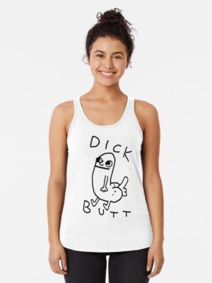 Dickbutt Racerback Tank Top