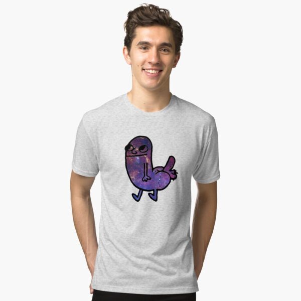 Galaxy Dickbutt Oversized T-Shirt - Image 3