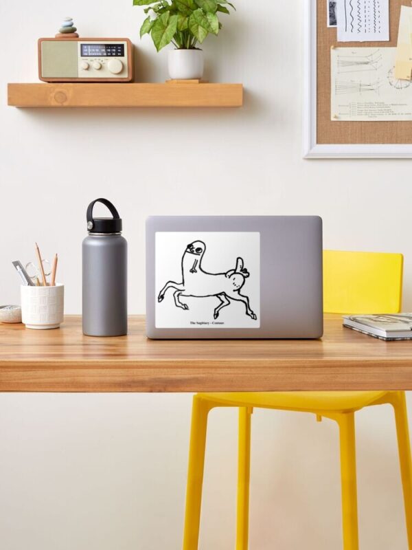 Dickbutt Centaur Sticker - Image 2