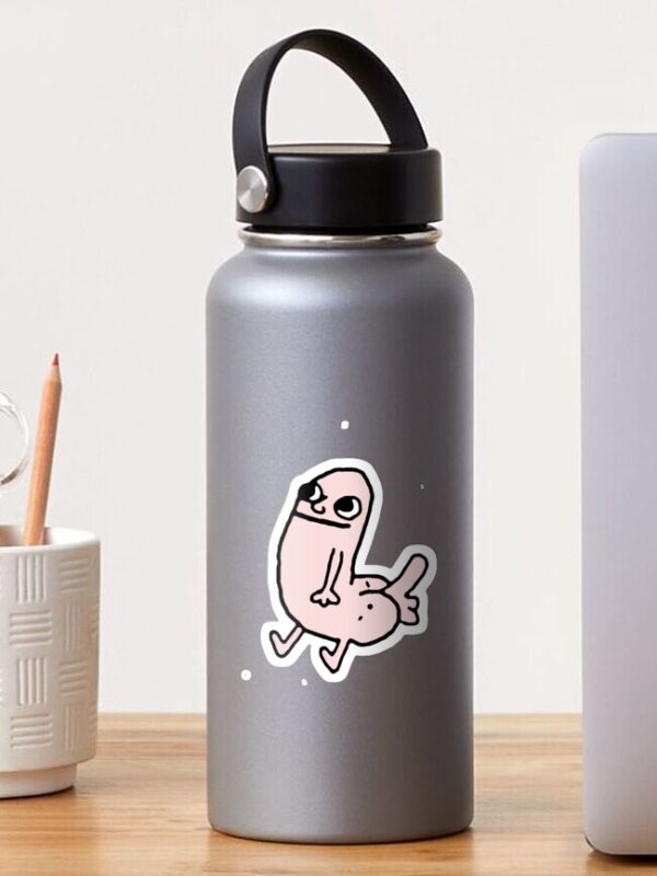 Pink DickButt Meme Sticker - Image 2