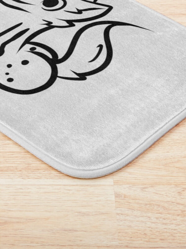 furry butt meme Bath Mat - Image 3