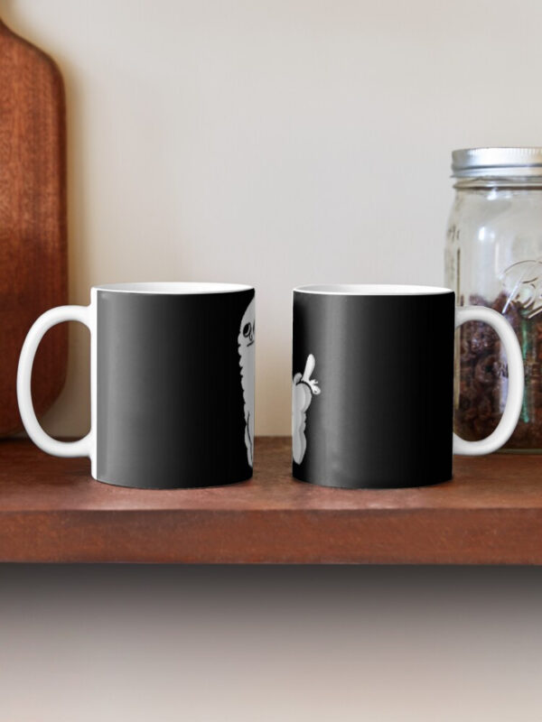 Sheep Dickbutt Meme Coffee Mug - Image 2