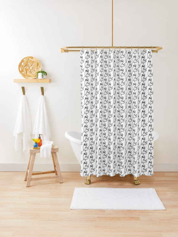 Dick Butt Shower Curtain