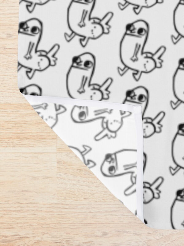Dick Butt Shower Curtain - Image 2