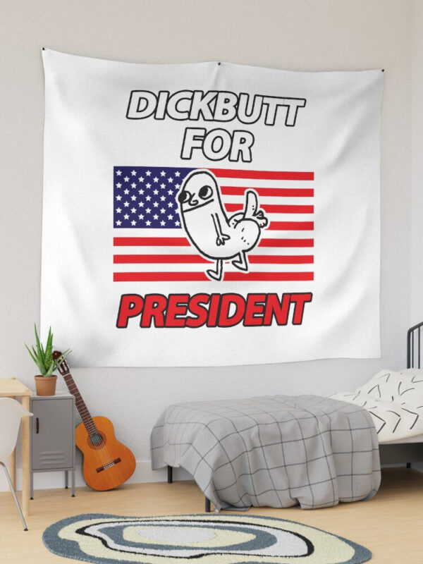 DickButt For President Tapestry - Image 6