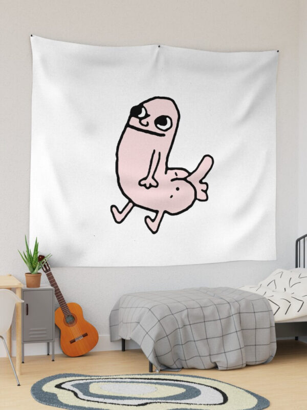 Pink DickButt Meme Tapestry - Image 6