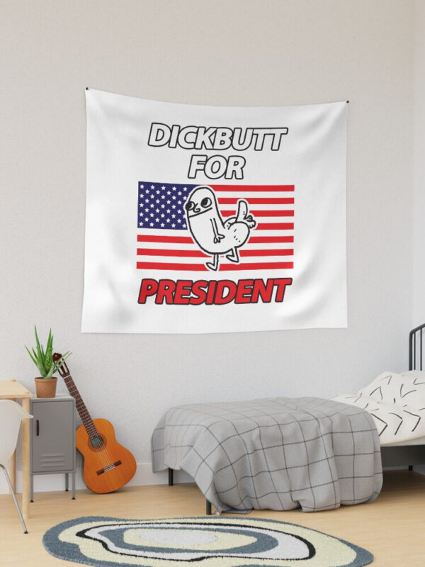 DickButt For President Tapestry - Image 4