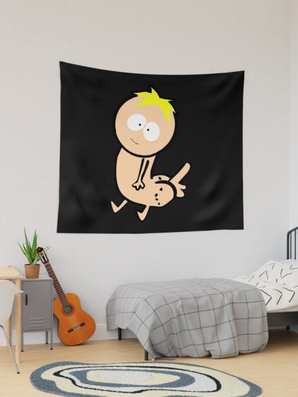 Butters Dickbutt Tapestry - Image 4