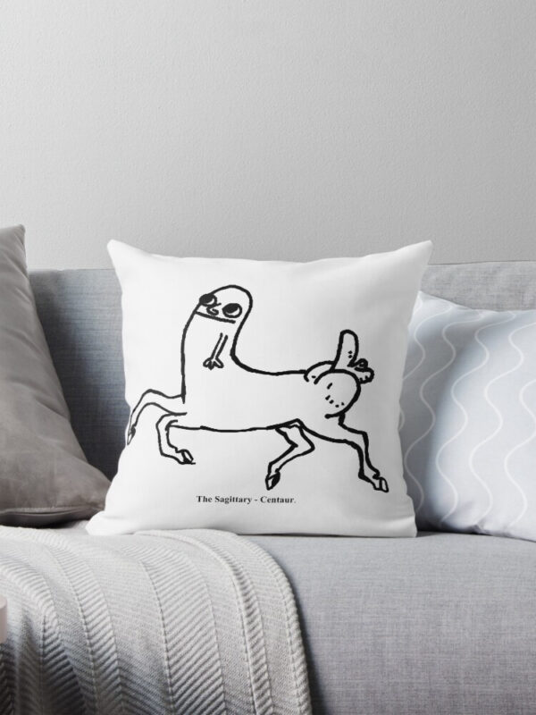Dickbutt Centaur Pillow