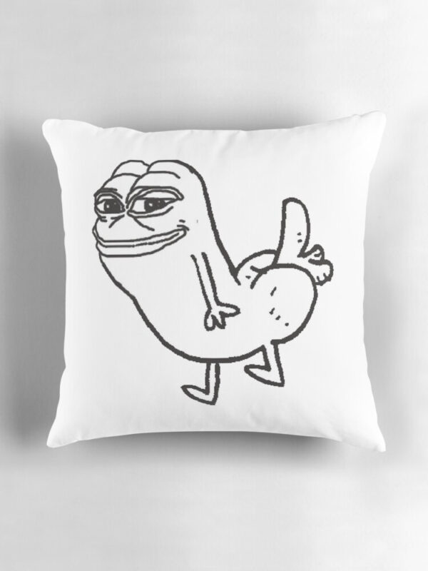 Pepe Dickbutt Pillow - Image 3