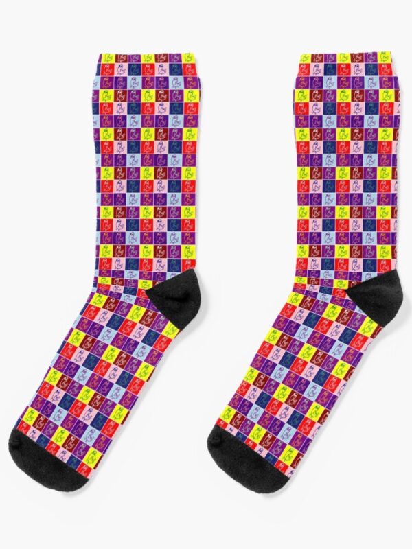 Dickbutt Warhol Socks